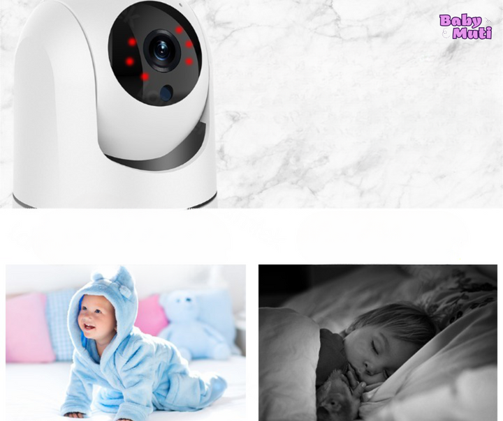 Mini-caméra de surveillance bébé NannyCam™ pour la sécurité