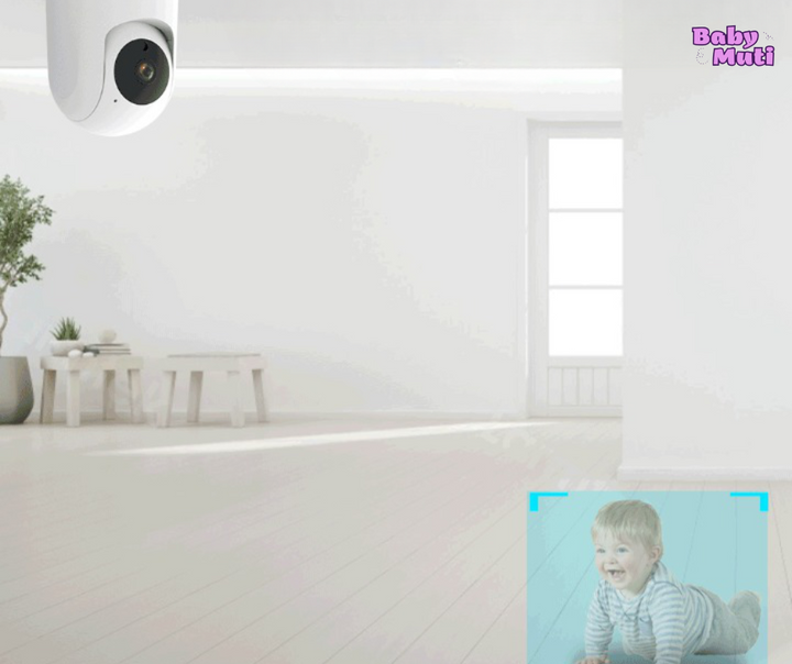 Mini-caméra de surveillance bébé NannyCam™ pour la sécurité