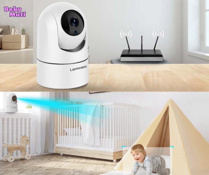 Mini-caméra de surveillance bébé NannyCam™ pour la sécurité