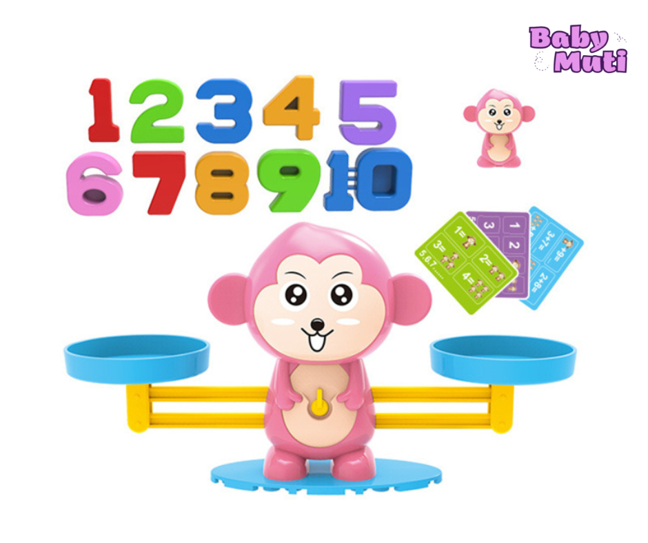 Jouet mathématique pour enfants, bébés : Math Monkey™