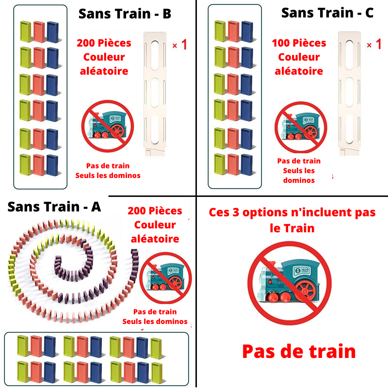 Dominos Supplémentaires pour Train domino "Domino trucck"